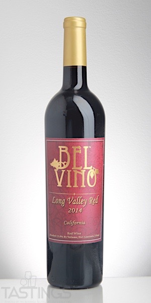 Bel Vino 2014 Long Valley Red California USA Wine Review | Tastings