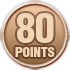 80 points